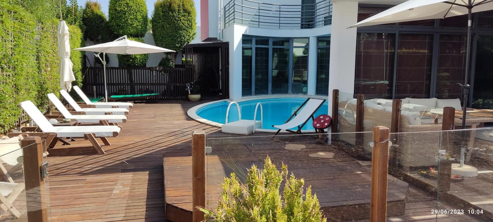 Villa De Lux With Pool Quinta do Anjo Exteriér fotografie